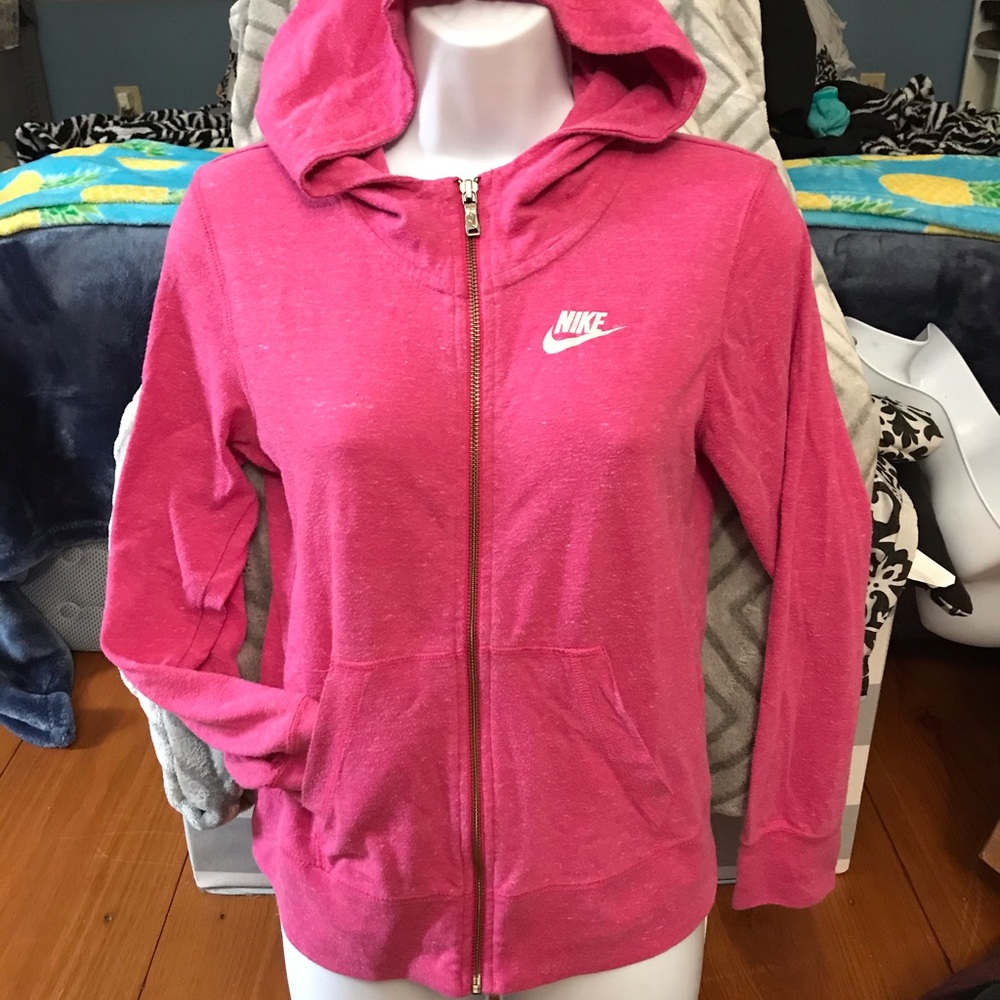 NIKE pink sweatshirt
